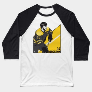 Patrice Bergeron Boston Angle Baseball T-Shirt